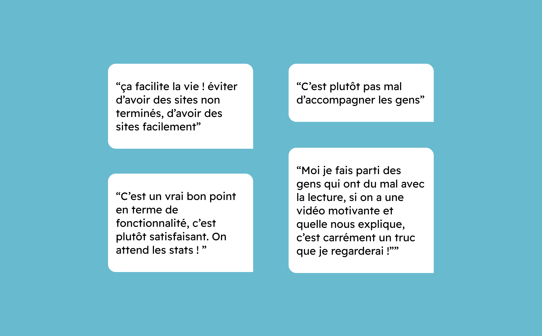 voix des utilisateurs
