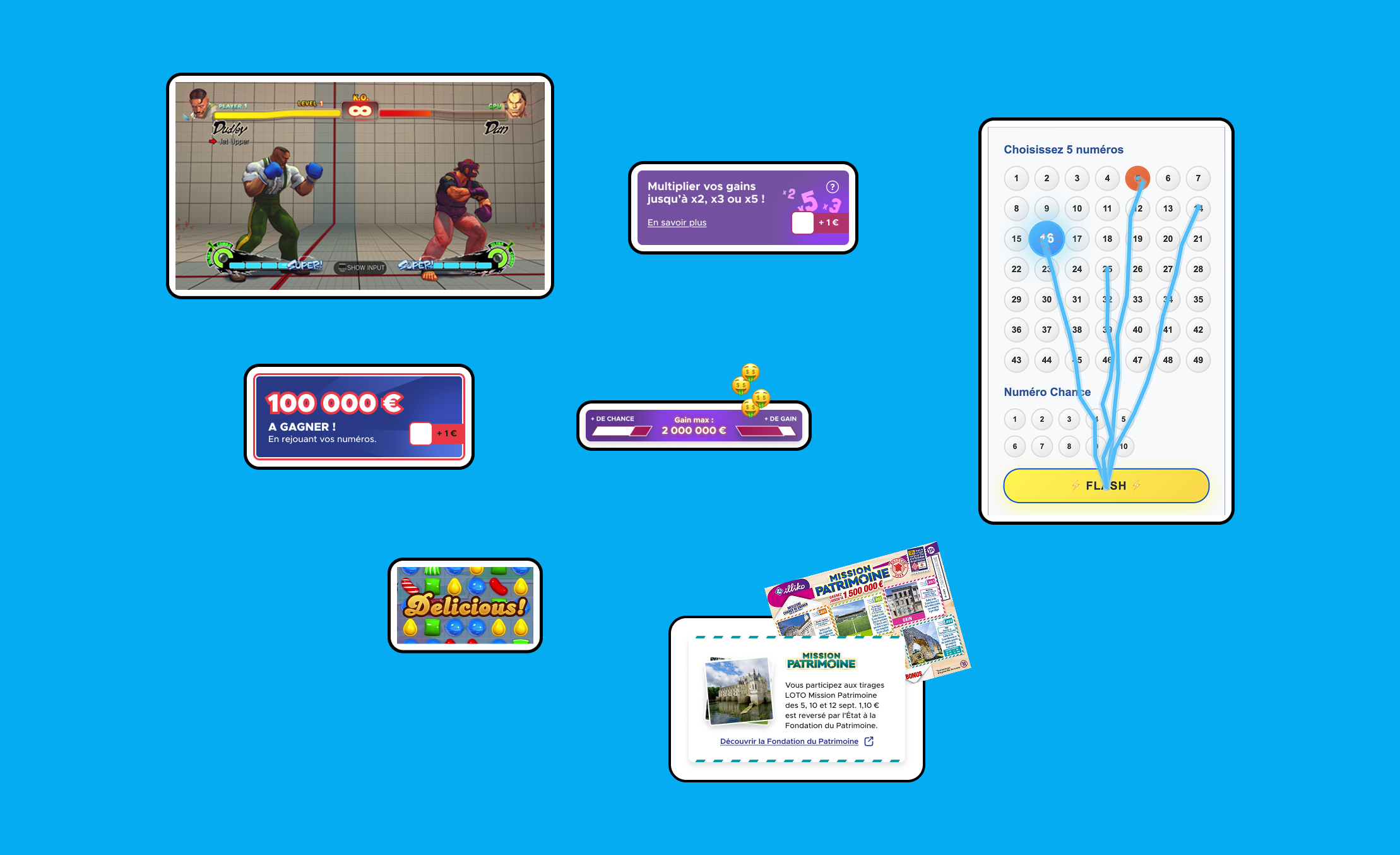 ui ludique et gaming